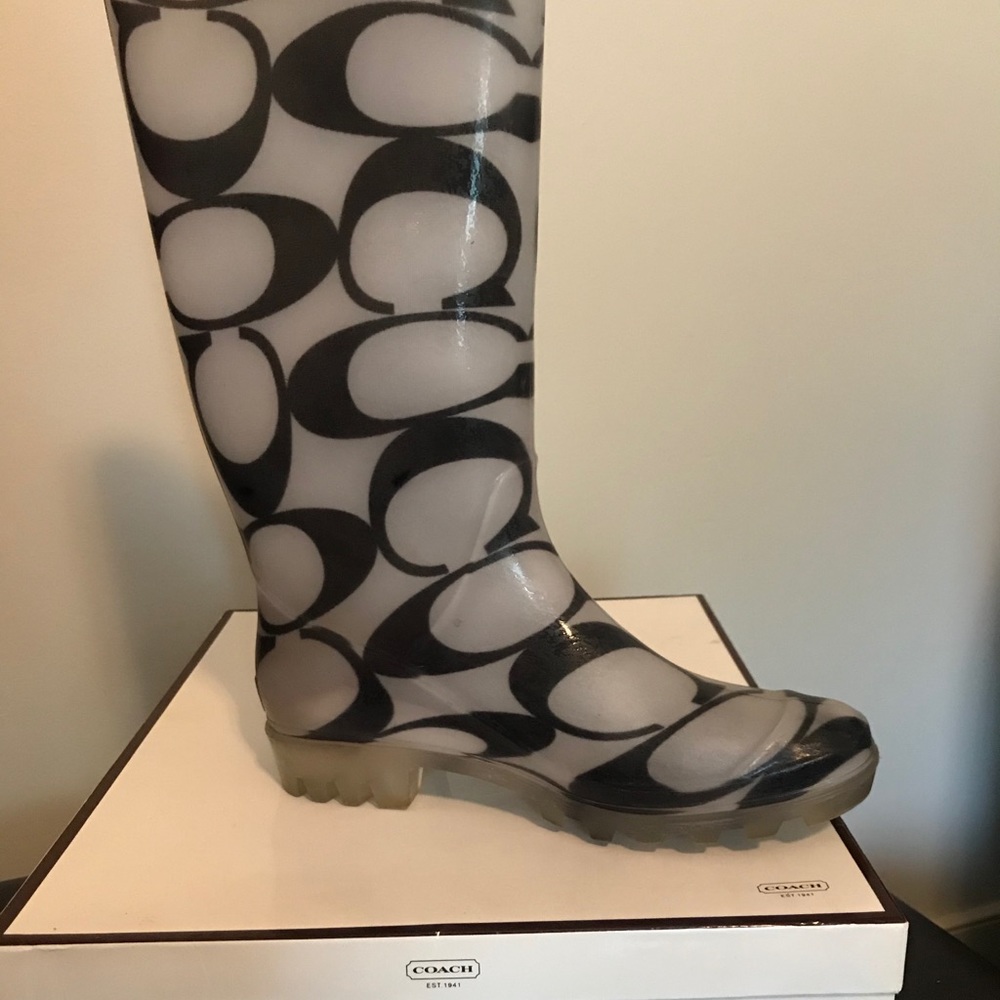 Coach Rain boots